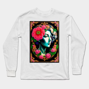 Agatha Christie Vintage Art Long Sleeve T-Shirt